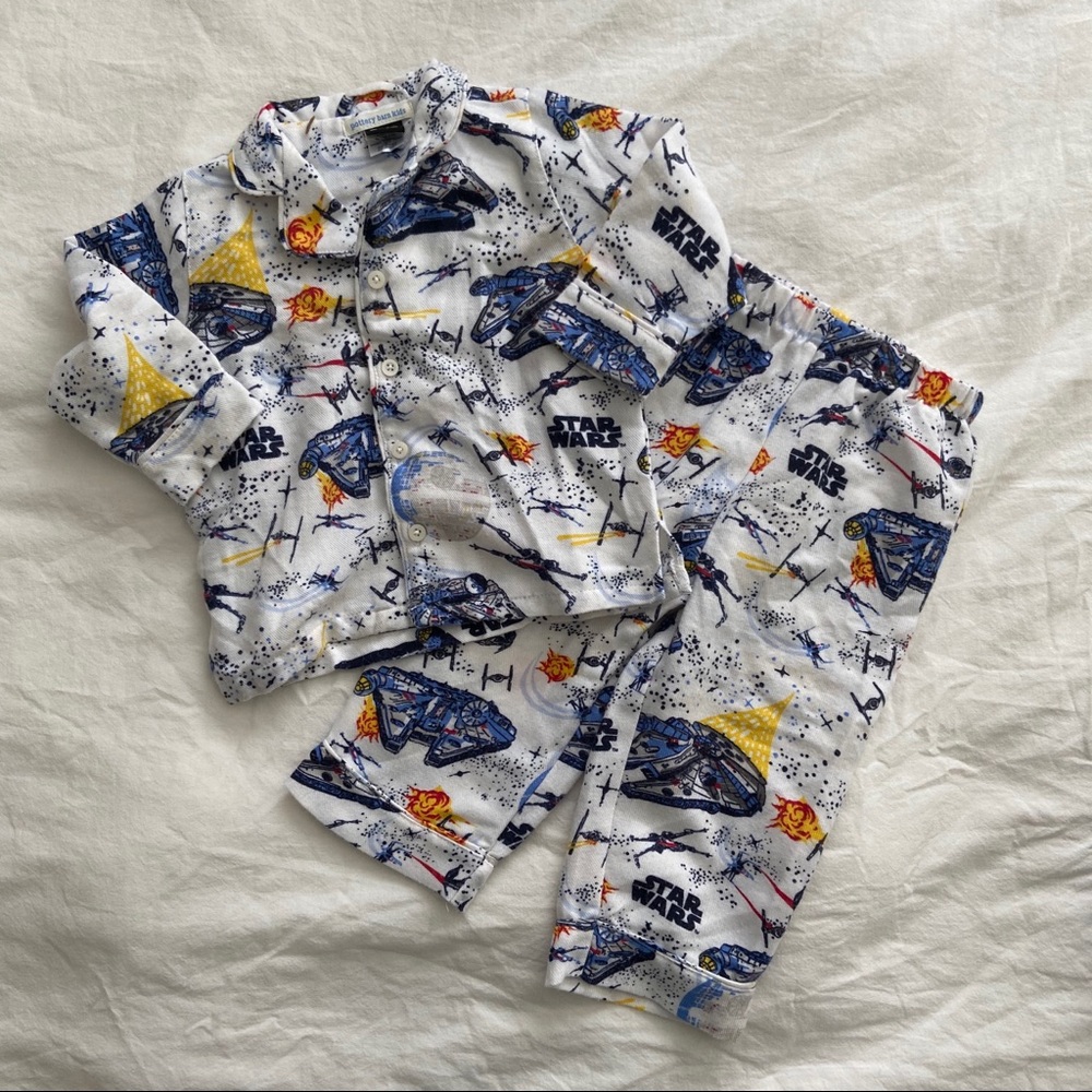 Pottery Barn Kids X Star Wars Toddler 2 Piece PJ Set